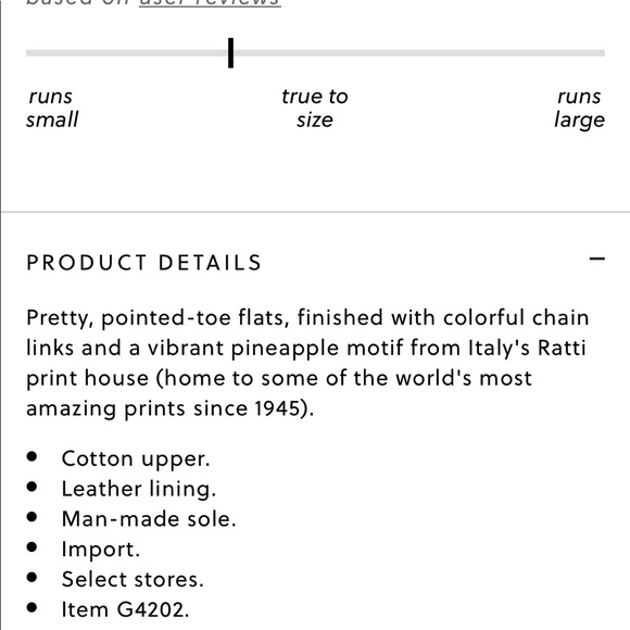 J.crew flats - chain link Ratti painted pineapple - Picture 4 of 4